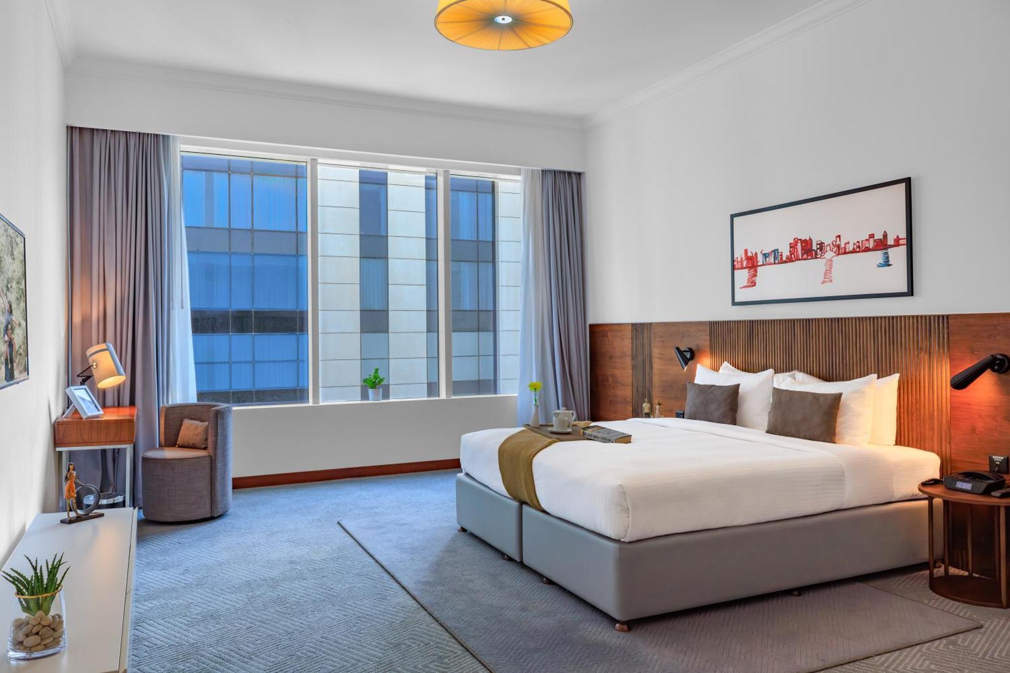 ซัมเมอร์เซ็ต เวสต์ เบย์ โดฮา Hotel ภายนอก รูปภาพ Deluxe Room