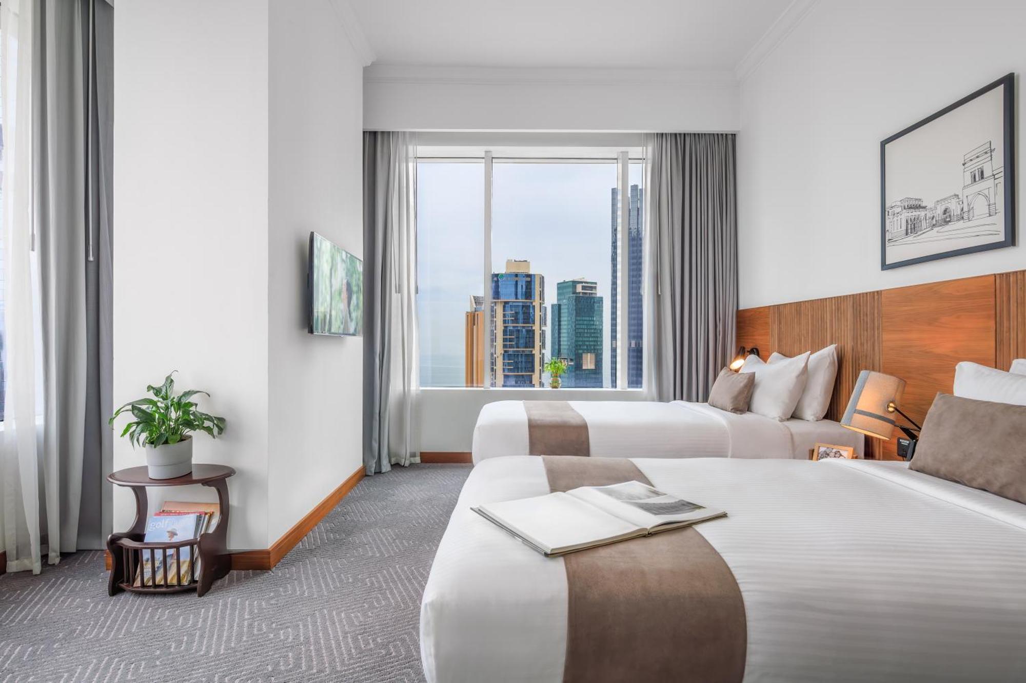 ซัมเมอร์เซ็ต เวสต์ เบย์ โดฮา Hotel ภายนอก รูปภาพ Deluxe Room